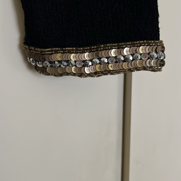 Don Sayres black wool dress size 6 - Picture 4 of 5